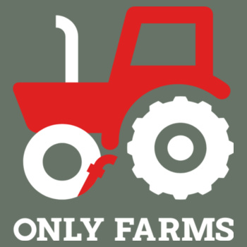 Only Farms Crew neck T shirt Centre logo Design