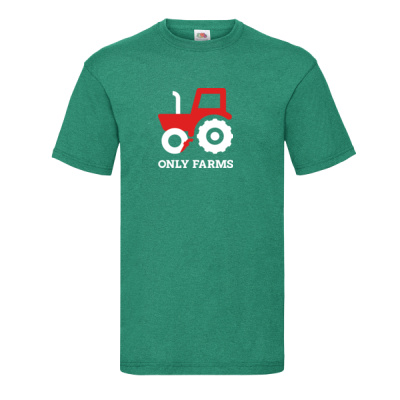 Only Farms Crew neck T shirt Centre logo Thumbnail